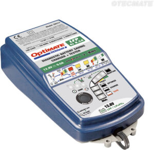 Chargeur batterie lithium moto LiFePO4 OptiMATE Lithium 4s 9,5A – 5s 7,5A