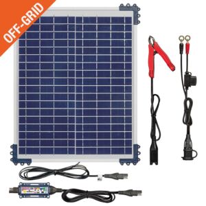 Chargeur batterie moto scooter 12V Optimate Solar DUO 20W – entretien autonome solaire – Ref OPTIMATE