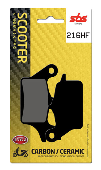 Plaquettes de frein Honda C 125 Super Cub Street organique - SBS 216HF