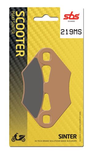 Plaquettes de frein Peugeot Metropolis (3 roues) VGAX1A Maxi Scooter - Métal fritté - SBS 219MS