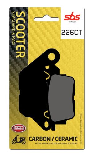 Plaquettes de frein Yamaha N-MAX 125 ABS Carbon Tech moto scooter - SBS 226CT