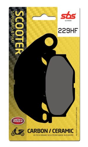 Plaquettes de frein MBK Evolis 300 CZD300A B742 Street organique - SBS 229 HF