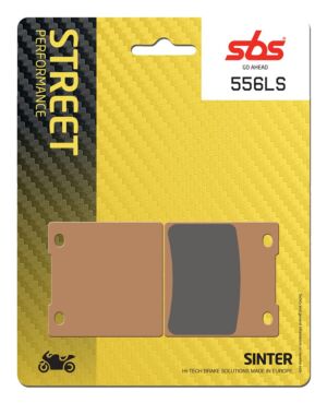 Plaquettes de frein Hyosung GT250 Naked GT Street Sinter - Métal fritté arrière - SBS 556 (LS)