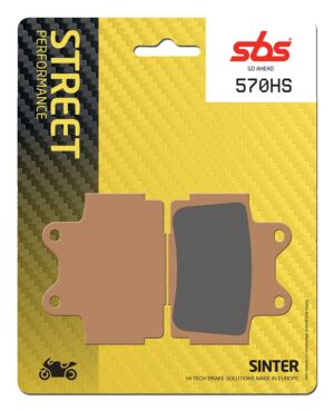 Plaquettes de frein Yamaha TZR80 Street Sinter - Métal fritté avant - SBS 570 (HS)