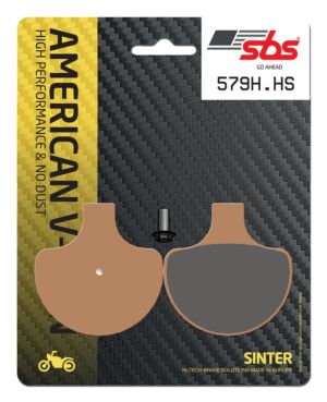 Plaquettes de frein Harley Davidson FLHR 1340 Road King Street Sinter - Métal fritté avant - SBS 579H.HS