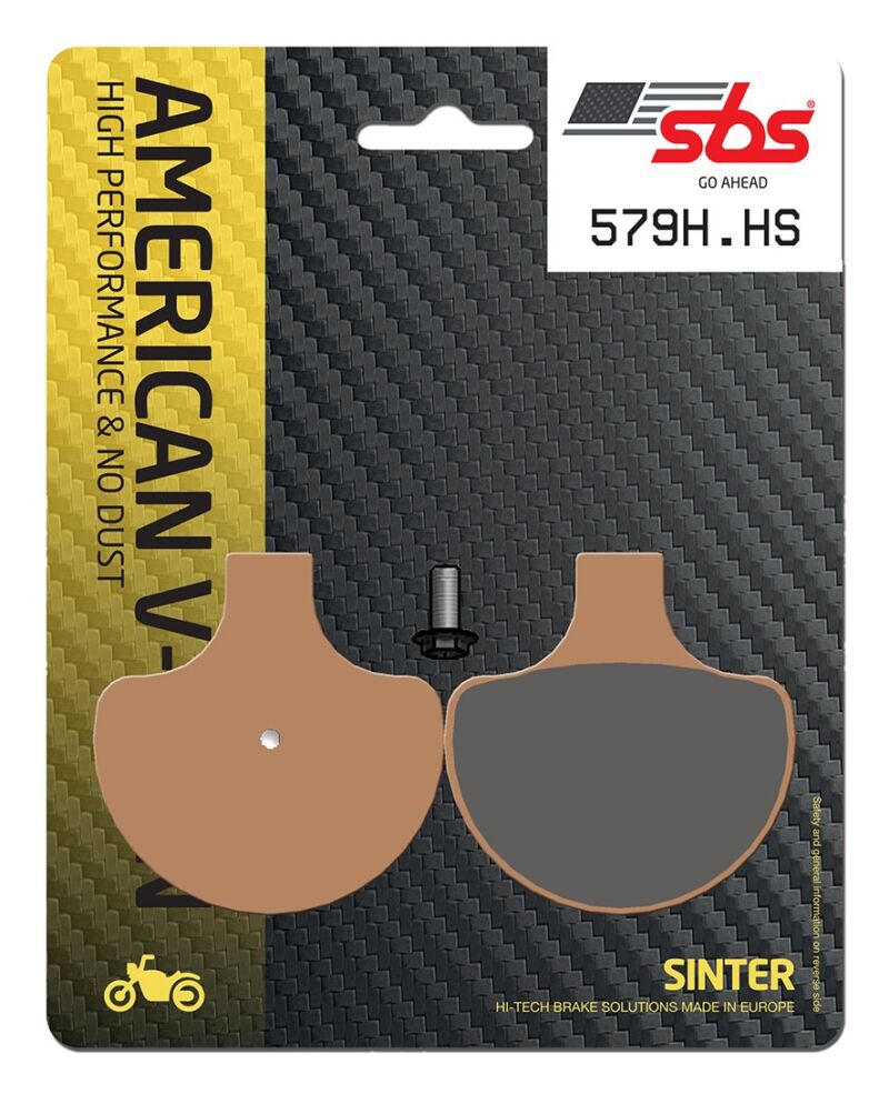 Plaquettes de frein Harley Davidson FLHR 1340 Road King Street Sinter - Métal fritté avant - SBS 579H.HS