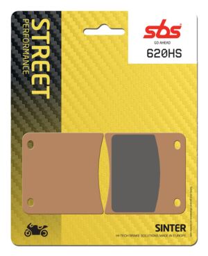 Plaquettes de frein Suzuki GSX1100 F 530 L GV72C Street Sinter - Métal fritté avant - SBS 620 (HS)