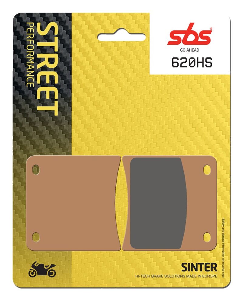 Plaquettes de frein Suzuki GSX1100 F 530 L GV72C Street Sinter - Métal fritté avant - SBS 620 (HS)