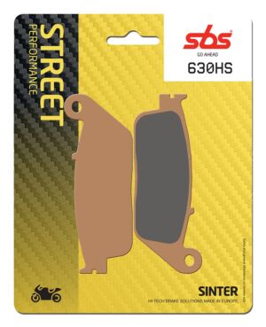 Plaquettes de frein Daelim R Roadsport 250 Street Sinter - Métal fritté avant - SBS 630 (HS)