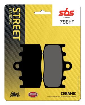 Plaquettes de frein BMW HP2 Megamoto K25HP Street organique - SBS 796 (HF)