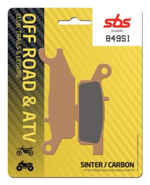 Plaquettes de frein Yamaha YFM250 R Raptor X Off Road Sinter - Métal Fritté - SBS 849SI