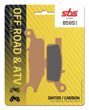 Plaquettes de frein Yamaha YFM250 R Raptor X Off Road Sinter - Métal Fritté - SBS 850SI