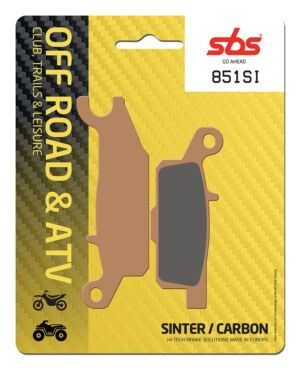 Plaquettes de frein Yamaha YFM700 F Grizzly AM09 Off Road Sinter - Métal Fritté - SBS 851SI