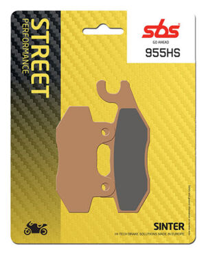 Plaquettes de frein Kawasaki Ninja 400 EX400G Street Sinter - Métal fritté avant - SBS 955 (HS)