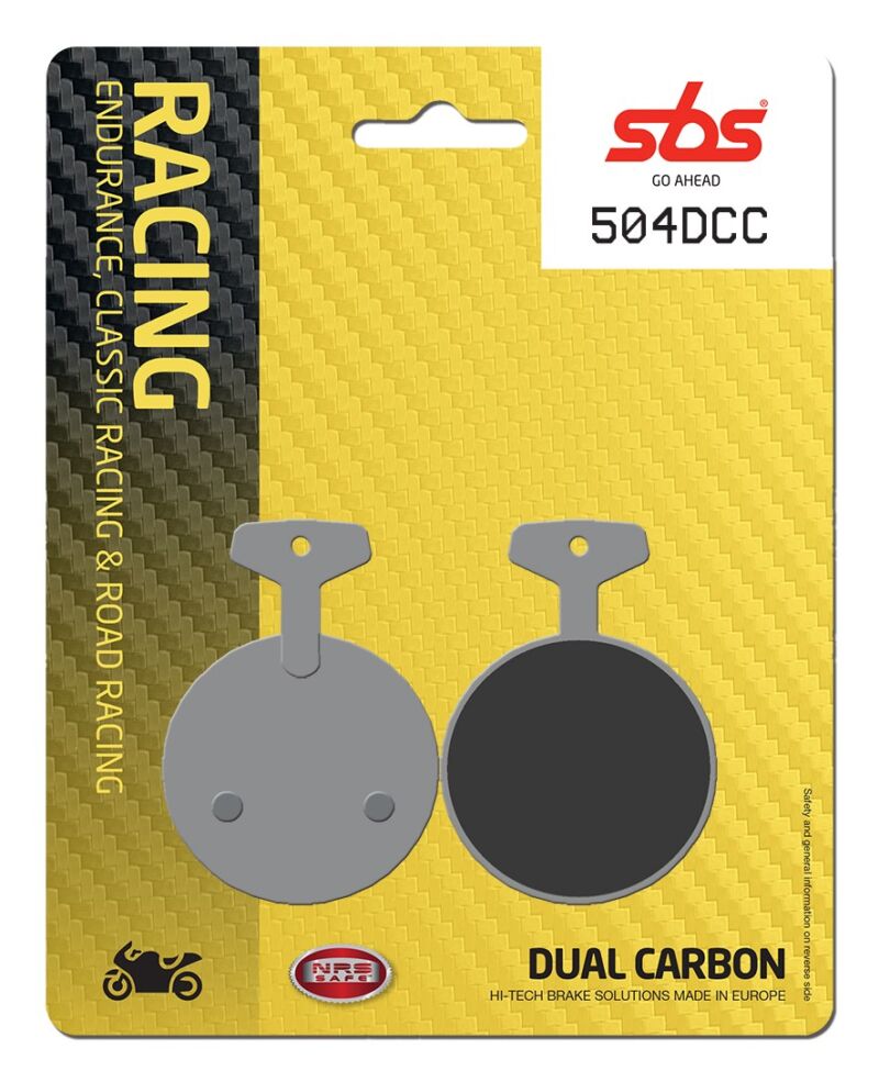 Plaquettes de frein 504DCC Dual Carbon SBS racing route