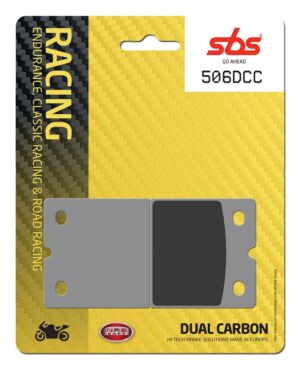Plaquettes de frein SBS 506DCC Dual Carbon compétition