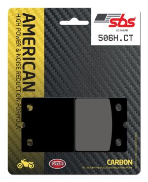 Plaquettes de frein arrière moto & scooter - SBS 506H.CT