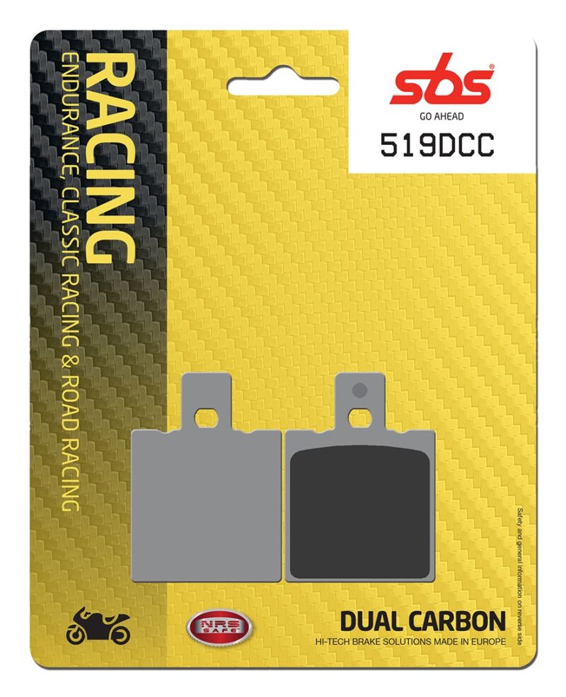 Plaquettes de frein RS250 1995-1998 – SBS Dual Carbon