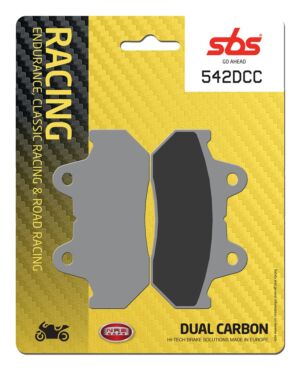 Plaquettes de frein 542DCC pour moto – SBS Compétition Route