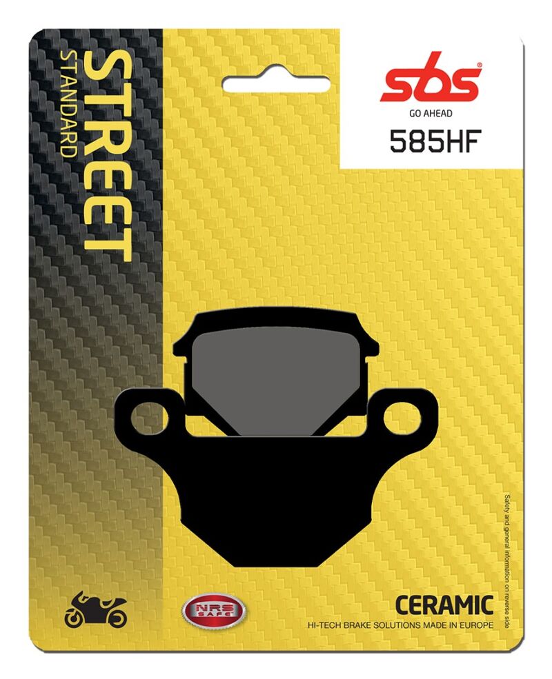 Plaquettes de frein Derbi 125 (2007-2013) – SBS 585HF