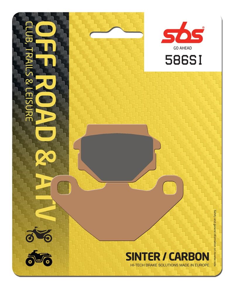 Plaquettes de frein Husaberg FE350 1997-1999 - SBS 586 SI