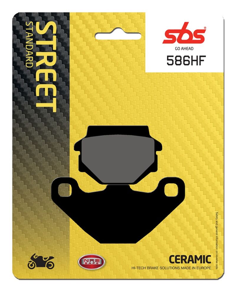 Plaquettes de frein Aprilia ETX125 1999-2002 – SBS 586HF