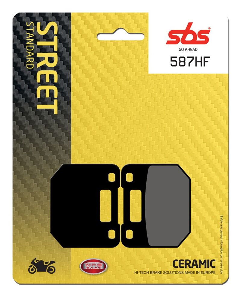 Plaquettes de frein Suzuki RG125/RG80 Gamma 1985-1995 SBS