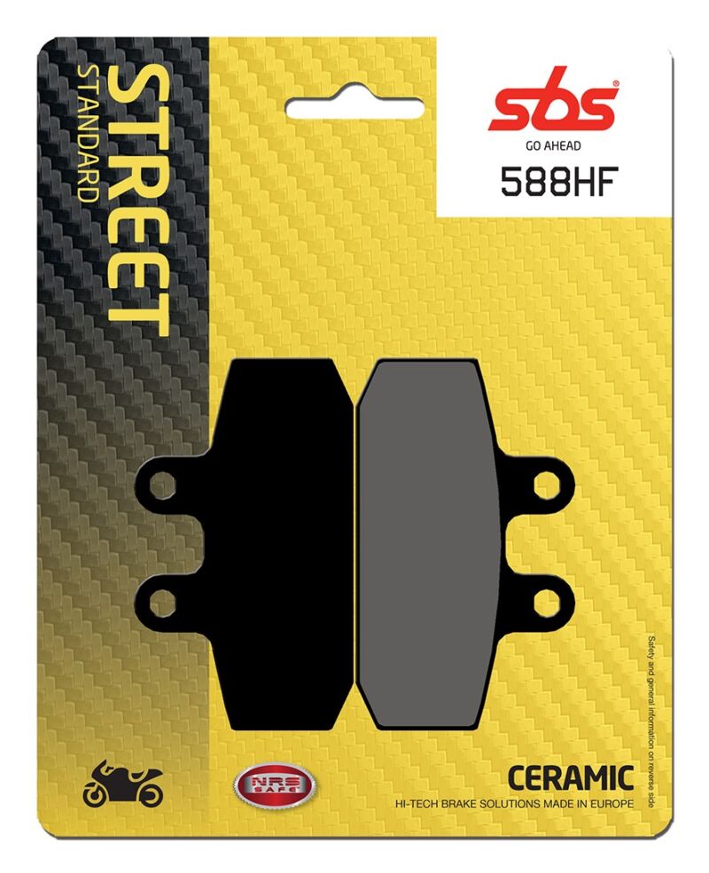 Plaquettes de frein Aprilia ETX Tuareg 1987-1997 - SBS 588HF