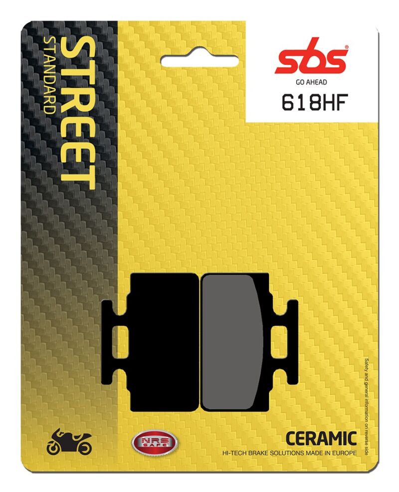 Plaquettes frein Honda RSR 125 91-95 – SBS 618HF