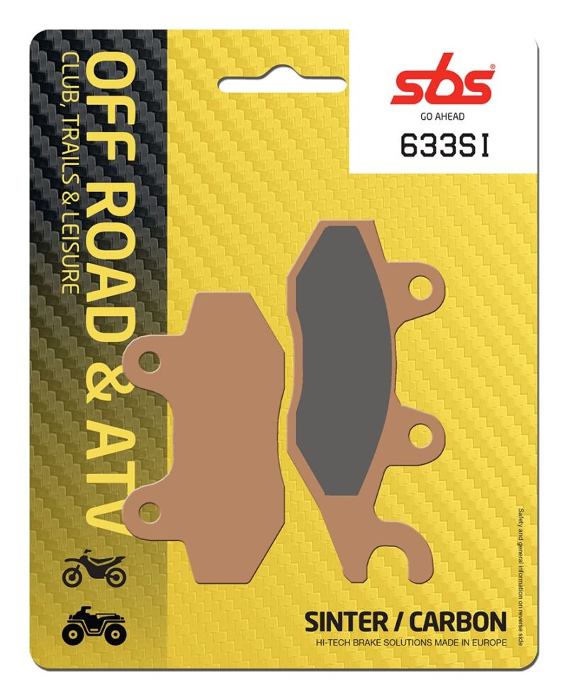 Plaquettes de frein MUZ SX125 1999-2011 – SBS 633 SI