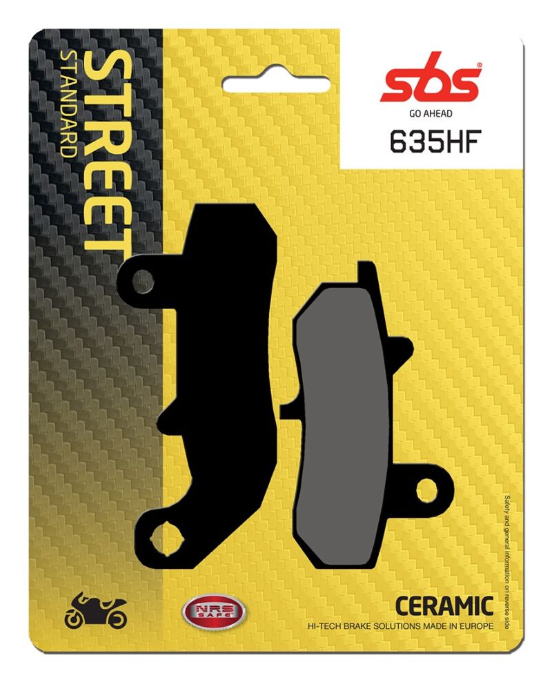 Plaquettes de frein Suzuki DR600/DR650 1989-1996 - SBS 635HF