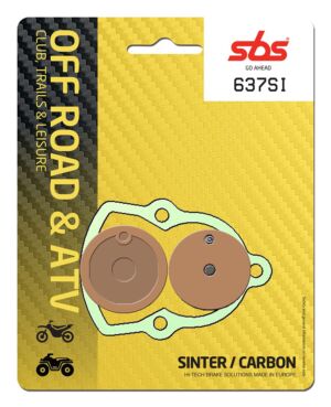 Plaquettes de frein Yamaha YFS200 1988-2002 SBS 637 SI