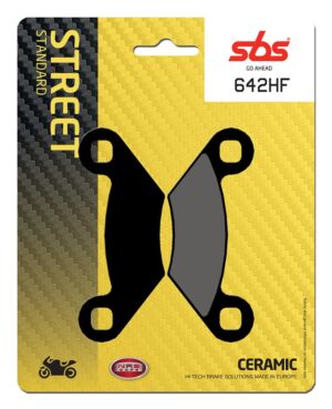 Plaquettes de frein scooter 50-125cc SBS 642HF