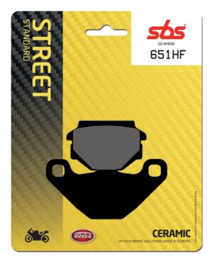 Plaquettes de frein Aprilia MX125 2004-2009 – SBS 651HF