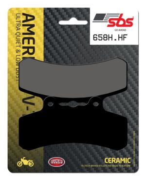 Plaquettes de frein 658H.HF avant/arrière - SBS