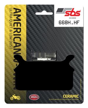 Plaquettes frein Harley 1340 1986-1999 SBS organique HF