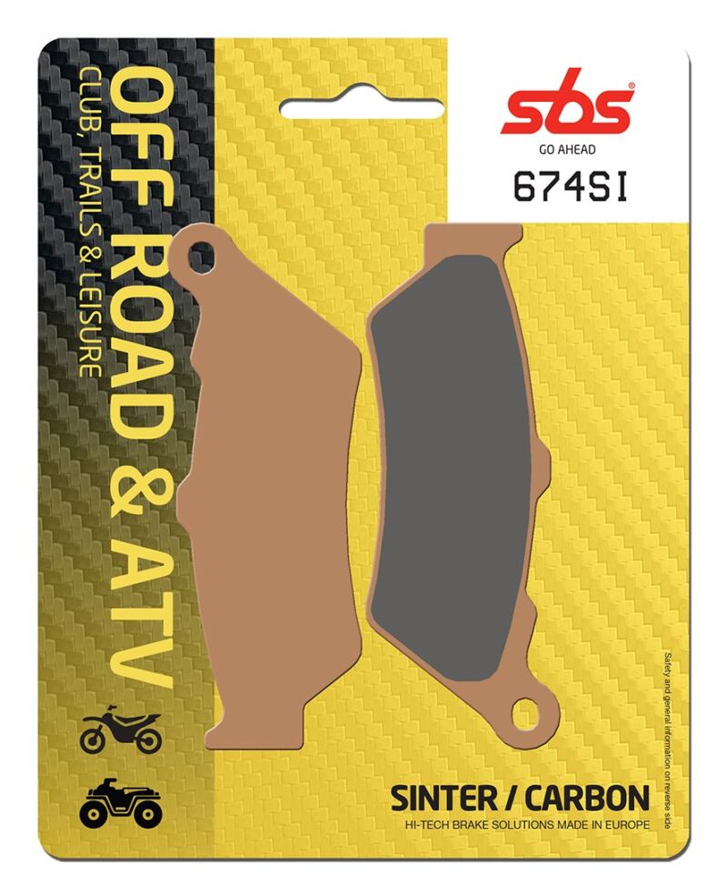 Plaquettes de frein KTM RFR Rallye 2011-2014 – SBS