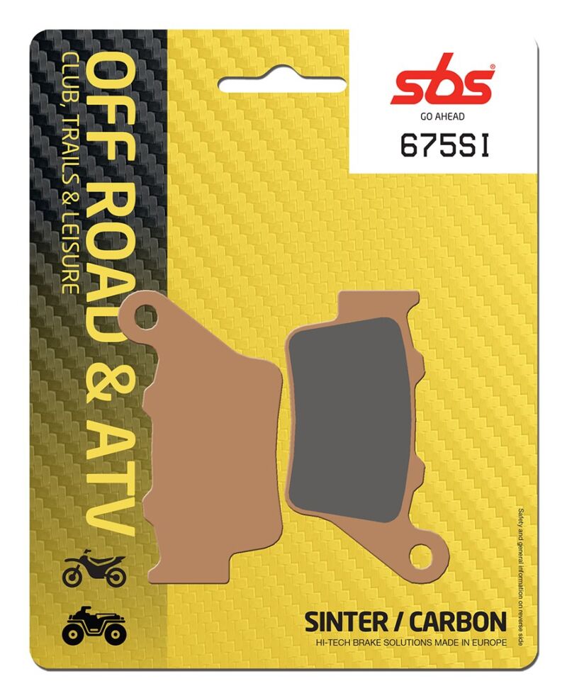 Plaquettes de frein Benelli BX449 Cross 2007-2011 SBS