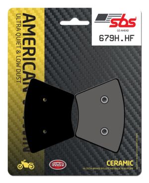 Plaquettes de frein 679HF SBS pour moto route avant/arrière