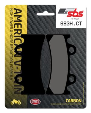 Plaquettes de frein moto SBS 683RQ avant/arrière