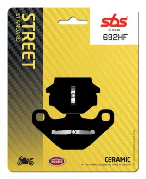 Plaquettes frein Aprilia Moto 6.5 (1995–2000) SBS 692HF