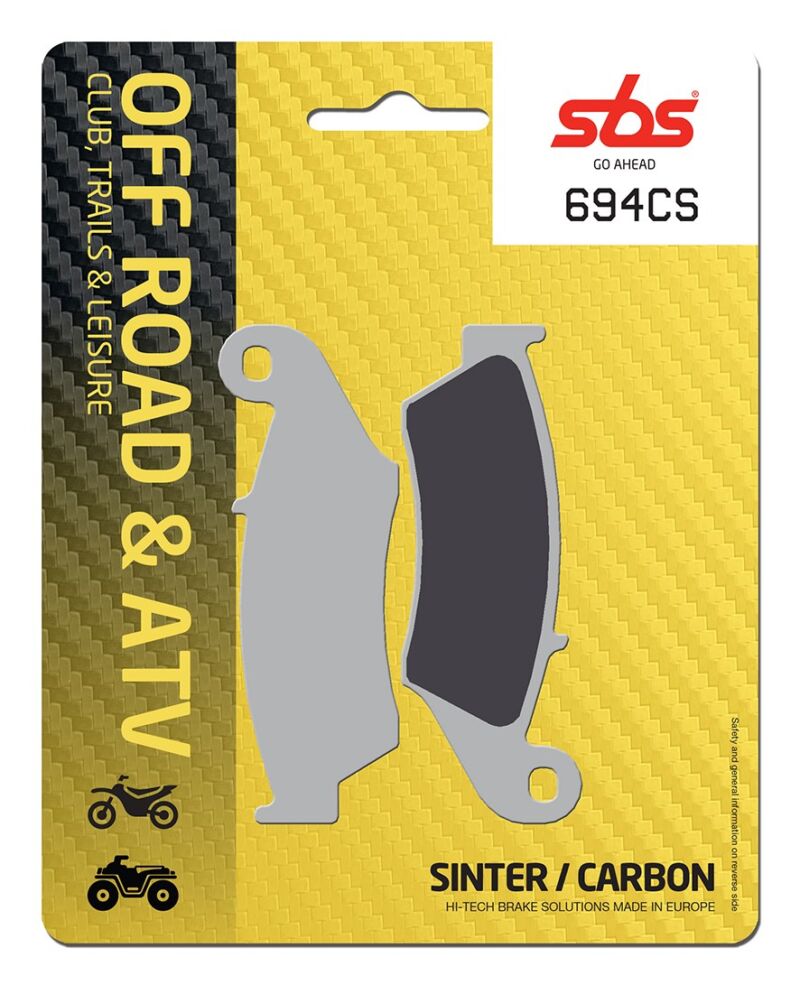 Plaquettes de frein Aprilia MXV450 2009-2014 – SBS 694CS