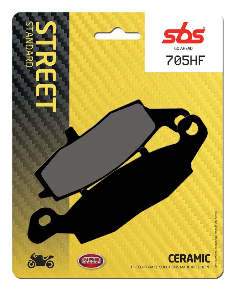 Plaquettes de frein ER-5 Twister 500 2001-2006 – SBS 705HF