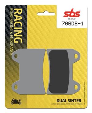 Plaquettes de frein DS1 SBS 706 – Compétition moto