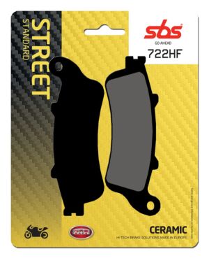 Plaquettes frein scooter 50-125cc - SBS 722 HF