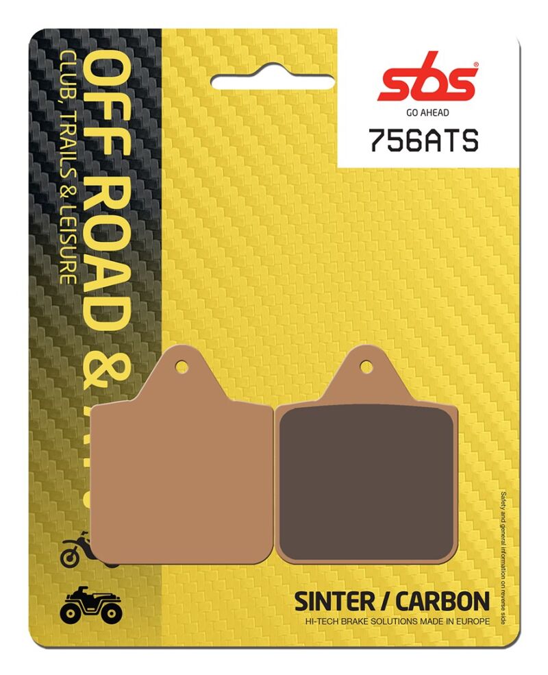 Plaquettes frein Polaris Big Boss/Magnum 6x6 96-97 SBS