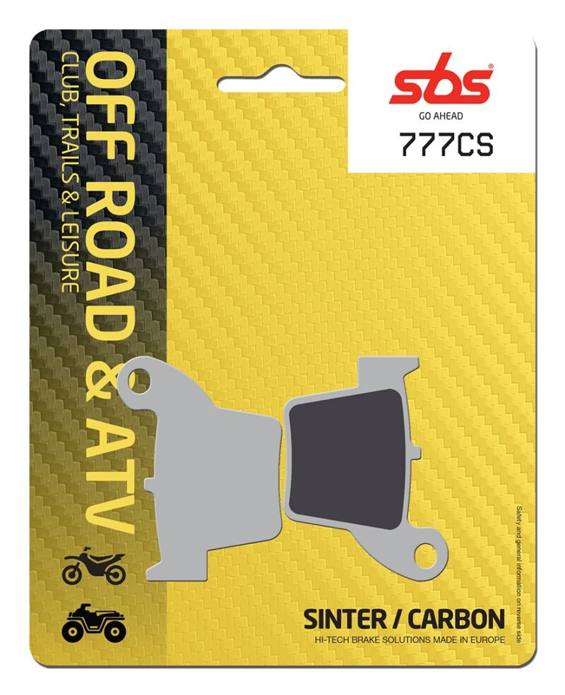 Plaquettes de frein Aprilia MXV450 2009-2014 – SBS 777CS