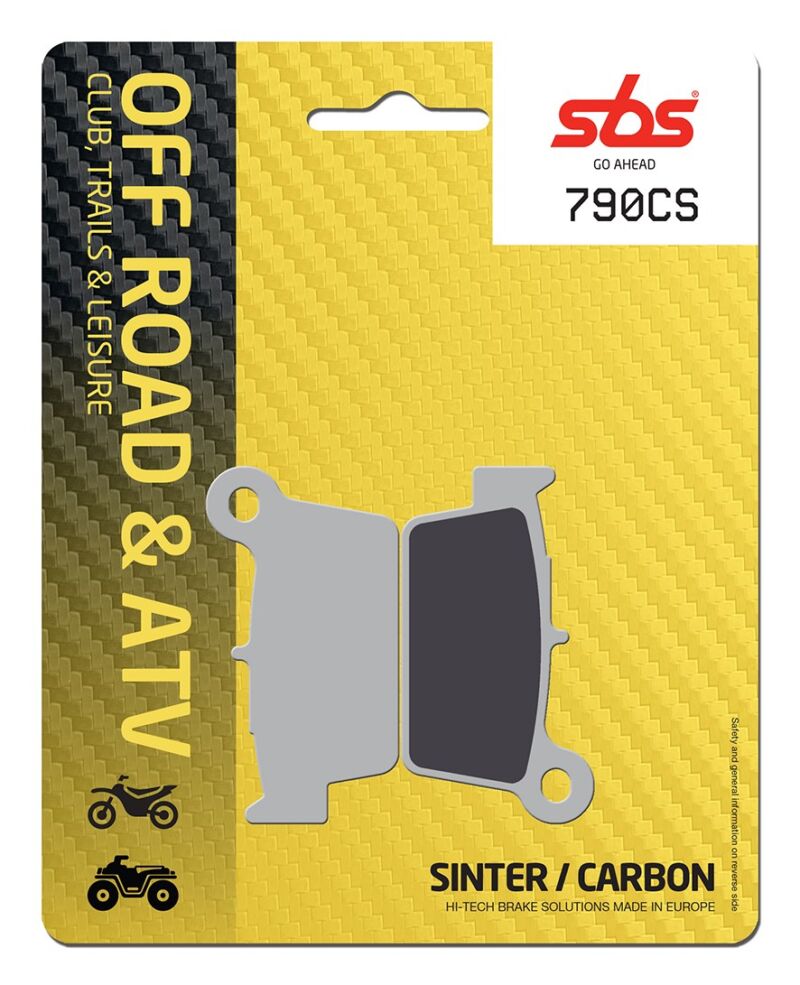 Plaquettes frein RXV450 2006-2014 - SBS 790CS