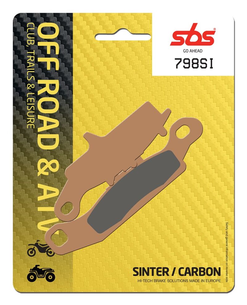 Plaquettes de frein KFX450 R 2007-2014 SBS