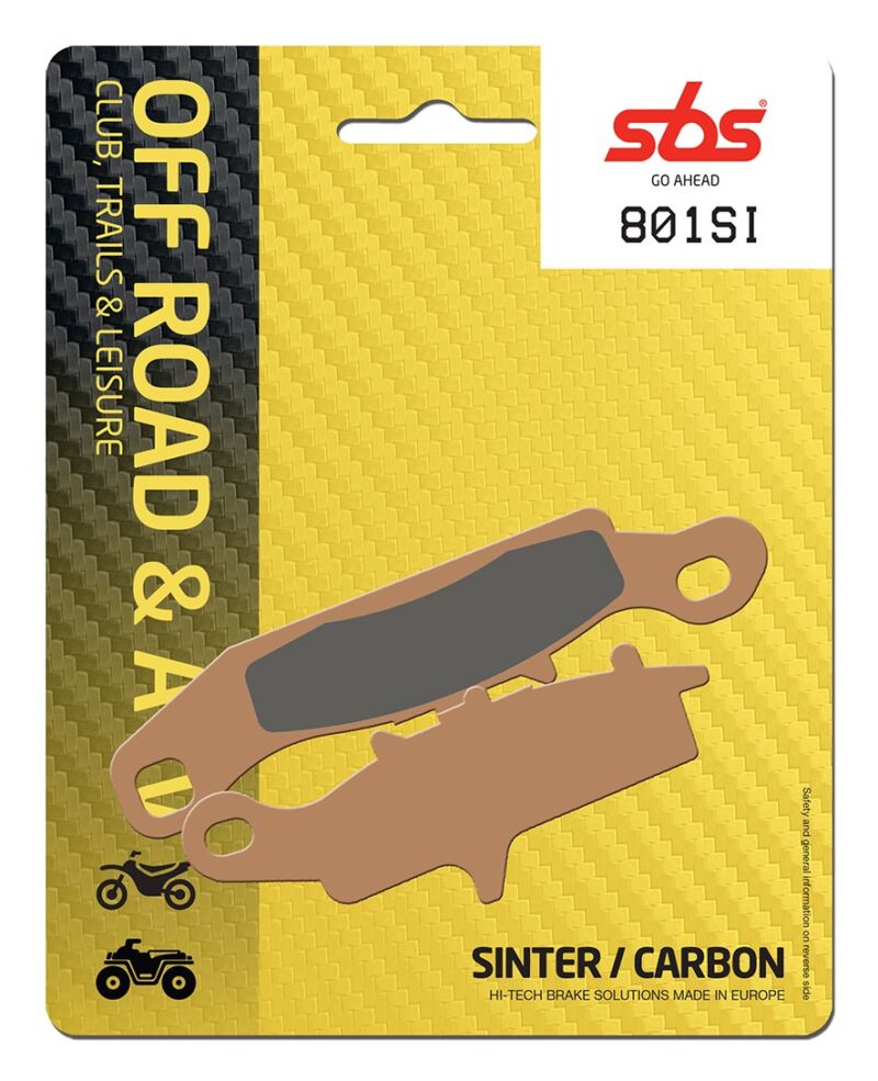 Plaquettes frein KFX450 R 2007-2014 SBS 801SI